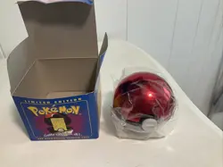 Pokemon Jigglypuff 23K Gold Plated Trading Card Ball and Box Burger King 1999 - Image 4