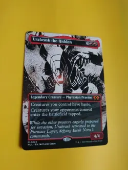 Urabrask the hidden. MUL 0023 Mythic Phyrexian Praetor MTG Card. - Image 3