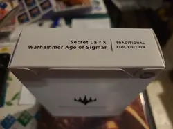 MTG Secret Lair x Warhammer Age of Sigmar FOIL Edition SEALED - Image 1