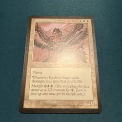 MTG Exalted Angel Onslaught Regular Light Play - Image 1