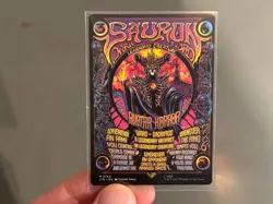 LOTR Magic the Gathering Sauron Dark Lord Poster Special Edition Non Foil - Image 1