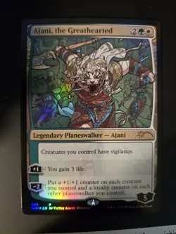Ajani, the Greathearted NM FOIL Secret Lair Drop Series MTG FREE SHIPPING - Image 1
