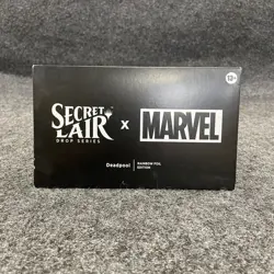 Magic The Gathering Secret Lair X Marvel Deadpool (Foil), Sealed Pack has Wear - Image 1