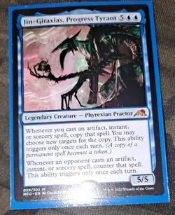 Jin-Gitaxias, Progress Tyrant Kamigawa: Neon Dynasty Foil - Image 1