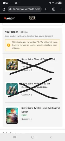 MTG Secret Lair PlayStation TWISTED METAL: Sol Ring Foil Edition Presale! - Image 2