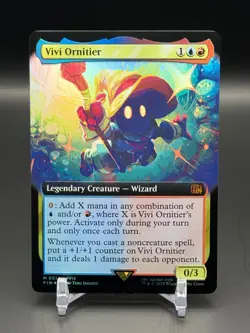Final Fantasy MTG #0248 Vivi Ornitier Extended Art Foil - Image 1