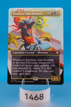 Pantlaza, Sun-Favored Borderless Commander the Lost Caverns of Ixalan Regular - Image 1