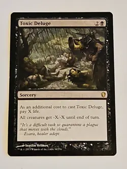 Toxic Deluge Commander 2013 Regular MTG Magic The Gathering - Image 1