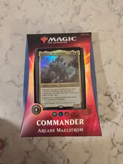 Arcane Maelstrom Magic Gathering Ikoria Commander 2020 Deck MtG Kalamax Precon - Image 1