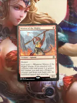 MTG Minion of the Mighty NM Adventures in the Forgotten Realms - Image 1