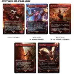 🔥 MTG Secret Lair Playstation Foil PRESALE God of War: Greek Confirmed🔥 - Image 4