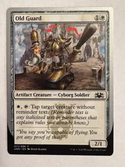 Old Guard NM, English MTG Unsanctioned UND - Image 1