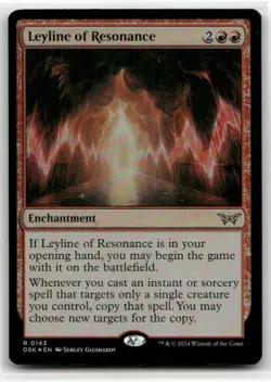 Leyline of Resonance 143 Foil MTG Duskmourn Magic - Image 1