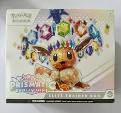 Pokemon TCG Prismatic Evolutions ETB Elite Trainer Box New and Sealed - Image 1