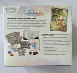 Pokemon TCG Prismatic Evolutions ETB Elite Trainer Box New and Sealed - Image 2