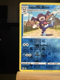 GALARIAN MR. RIME - 35/163 Battle Styles - NM - Reverse Holo Rare - Pokemon TCG - Image 2