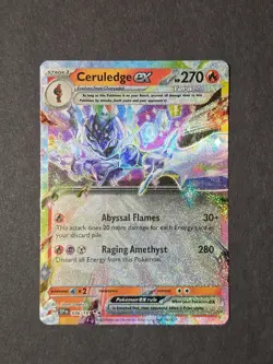 Pokemon Ceruledge ex 036/191 Surging Sparks Double Rare Holo - Image 1