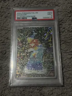 Pokemon TCG Magikarp Paldea Evolved 203/193 PSA 9 Illustration Rare - Image 1