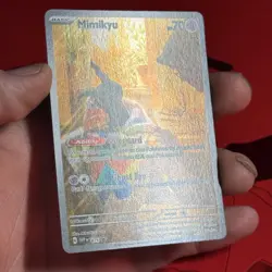 Pokemon TCG Mimikyu Paldean Fates Promo 075 - Image 3