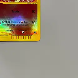 Cyndaquil 105/165 Expedition Reverse Holo Common Pokemon TCG LP - Image 4