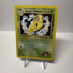 Pokemon TCG Koga's Kakuna Gym Challenge 47/132 Regular LP/NM Vintage - Image 1