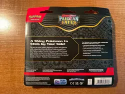 Pokemon TCG Paldean Fates Tech Sticker Collection - Maschiff NEW SEALED IN HAND! - Image 4
