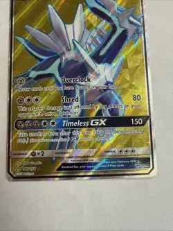Pokemon Dialga GX (Full Art) - SM - Ultra Prism - 146/156 Ultra Rare NM/LP - Image 3