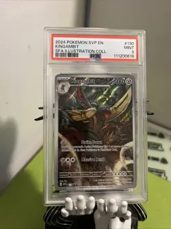 2024 Pokemon SVP Kingambit #130 Scarlet & Violet Promo PSA 9 - Image 1
