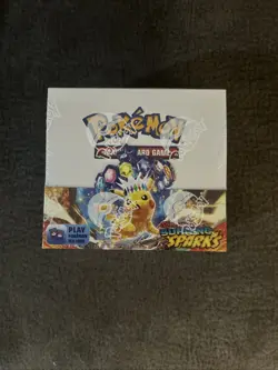 Pokemon TCG Scarlet & Violet Surging Sparks Booster Box NEW SEALED SHIPS FAST - Image 1