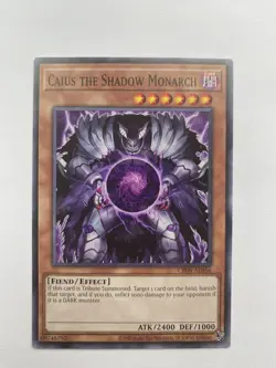 Caius the Shadow Monarch - Common CR08-AE056 YuGiOh Asian-English - Image 1