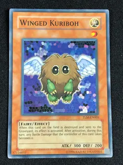 YUGIOH WINGED KURIBOH TLM-EN005 SUPER LP - Image 1