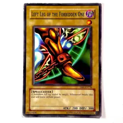 Yu-Gi-Oh! Left Leg of the Forbidden One #DLG1-EN019 (MP) - Image 1