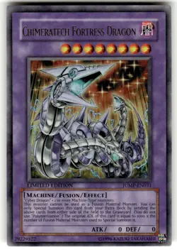 Yugioh - 1X Chimeratech Fortress Dragon - Ultra Rare - Limited - JUMP-EN031 - NM - Image 1