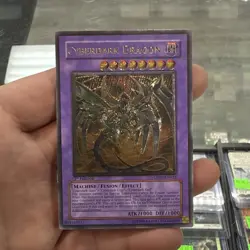 Yugioh Cyberdark Dragon CDIP EN035 Ultimate Rare 1st Edition LP - Image 1