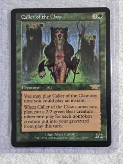 MTG Caller of the Claw Legions #121 2003 Magic The Gathering Card Rare Near Mint - Image 4