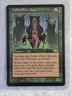 MTG Caller of the Claw Legions #121 2003 Magic The Gathering Card Rare Near Mint - Image 5