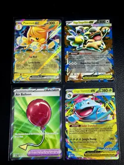 Pokemon Mega Evolution Card Lot Air Balloon & EX - Image 1