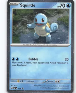 Squirtle - (Cosmos Holo) Promo SV: Scarlet & Violet Promo Cards 048 NM Pokemon - Image 1
