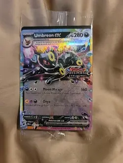 Pokemon TCG Umbreon EX 60/131 Double Rare Holo Card Prismatic Evolutions Sealed - Image 1
