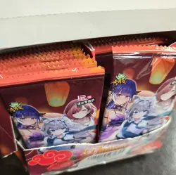 Goddess Story Booster Box Anime Waifu Doujin Cards Goddess Card US damaged box - Image 2