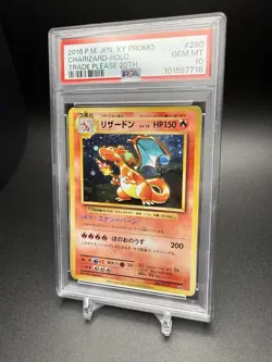 2016 Pokemon Charizard 20th Please Trade CD Japanese Promo Card 280/XY-P PSA 10 - Image 3