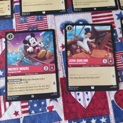 Disney Lorcana Azurite Sea Lot Of 10 Cards NM Freshly Opened - Image 3
