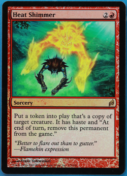 Heat Shimmer FOIL Lorwyn NM Red Rare MAGIC GATHERING CARD (ID# 502182) ABUGames - Image 1