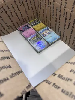 🔥 17lbs 4200+ UNSEARCHED Pokemon Bulk Lot! Some Holos & Vintage Cards LP/NM ✨ - Image 2