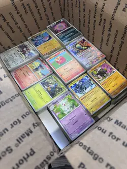 🔥 17lbs 4200+ UNSEARCHED Pokemon Bulk Lot! Some Holos & Vintage Cards LP/NM ✨ - Image 5