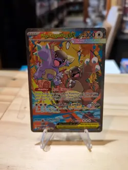 Mega Kangaskhan EX 182/132 Secret Rare Pokemon TCG Card English Mega Evolution - Image 1