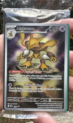 Pokemon TCG Riolu & Alakazam Mega Evolution Promo Holo Card - 4 Sealed - Image 2