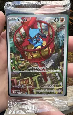 Pokemon TCG Riolu & Alakazam Mega Evolution Promo Holo Card - 4 Sealed - Image 4