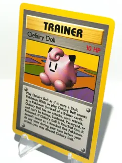 Clefairy Doll 70/102 Pokemon Card TCG Base Set Unlimited Rare LP - Image 3