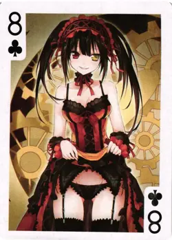 Kurumi Tokisaki DATE A LIVE Playing Card Goddess Story Anime Collectible Card - Image 1
